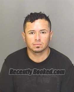 Booking photo from Merced County, California