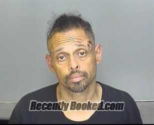 Booking photo from Merced County, California