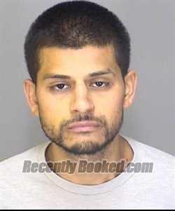 Booking photo from Merced County, California