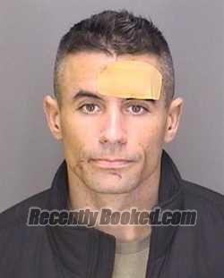 Booking photo from Merced County, California