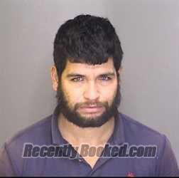 Booking photo from Merced County, California