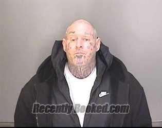 Booking photo from Merced County, California