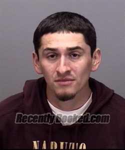 Booking photo from Merced County, California