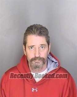 Booking photo from Merced County, California