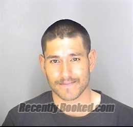 Booking photo from Merced County, California