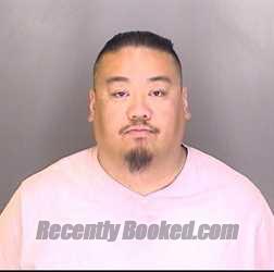 Booking photo from Merced County, California