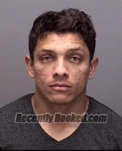 Booking photo from Merced County, California