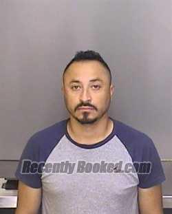 Booking photo from Merced County, California