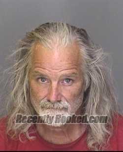 Booking photo from Merced County, California