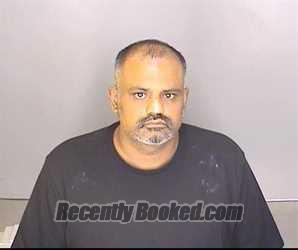 Booking photo from Merced County, California