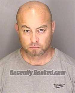 Booking photo from Merced County, California