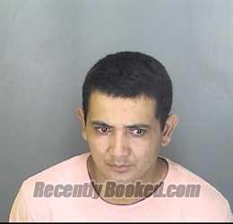 Booking photo from Merced County, California