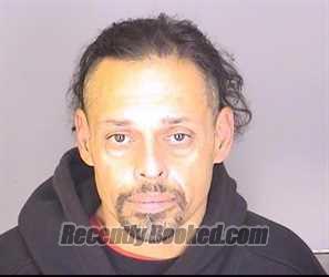Booking photo from Merced County, California