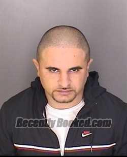 Booking photo from Merced County, California