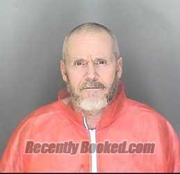 Booking photo from Merced County, California