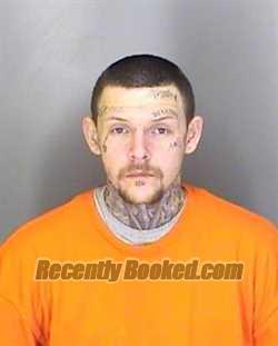 Booking photo from Merced County, California