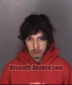 Booking photo from Merced County, California