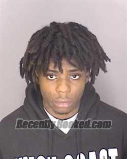 Booking photo from Merced County, California