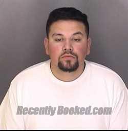Booking photo from Merced County, California