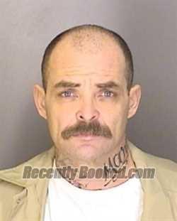 Booking photo from Merced County, California