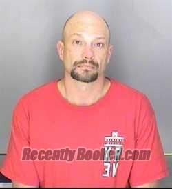 Booking photo from Merced County, California