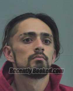 Booking photo from Merced County, California