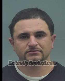 Booking photo from Merced County, California