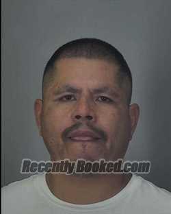 Booking photo from Merced County, California
