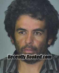 Booking photo from Merced County, California