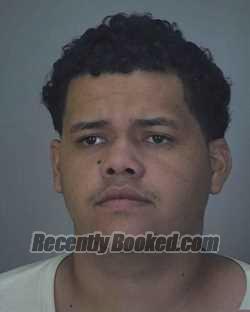 Booking photo from Merced County, California