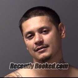 Booking photo from Merced County, California