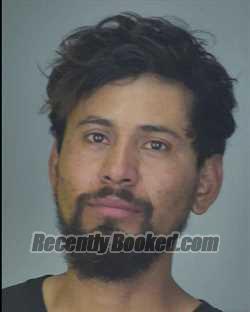 Booking photo from Merced County, California