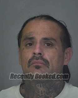 Booking photo from Merced County, California