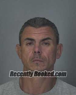 Booking photo from Merced County, California