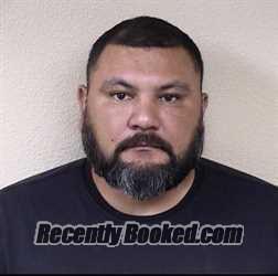 Booking photo from Merced County, California