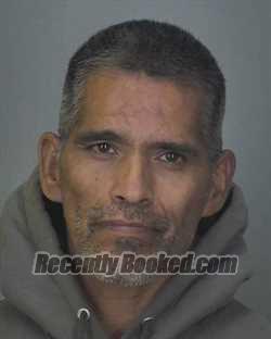 Booking photo from Merced County, California