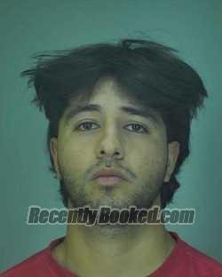 Booking photo from Merced County, California