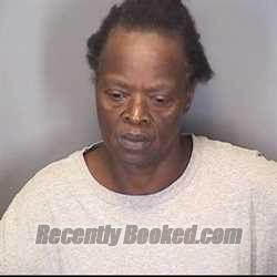 Mugshot of ELIZABETH BROWN booked in Merced County, California on April 10, 2026