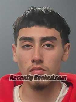 Booking photo from Merced County, California