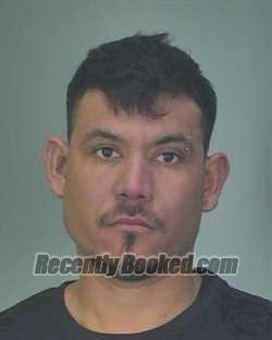 Booking photo from Merced County, California