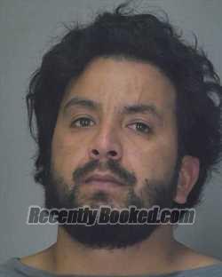 Booking photo from Merced County, California