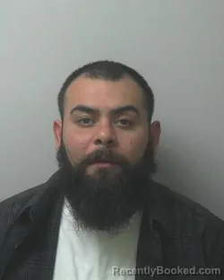 Mugshot of Juan Francisco Sandoval booked in Beaufort County, North Carolina on August 24, 2026
