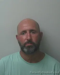 Mugshot of Justin Michael Perry booked in Beaufort County, North Carolina on August 24, 2026