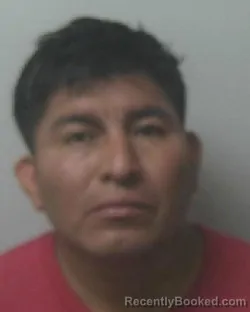 Mugshot of MARVYN AGUILAR DOMINGO booked in Beaufort County, North Carolina on August 1, 2026