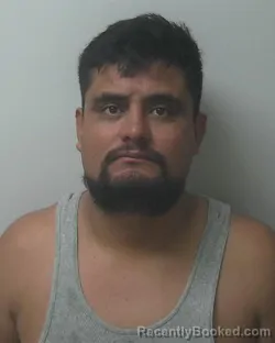 Mugshot of Uriel Sanchez Bautista booked in Beaufort County, North Carolina on September 13, 2026
