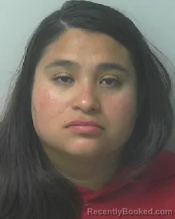 Mugshot of ANA KAREN TELLEZ booked in Beaufort County, North Carolina on May 9, 2026