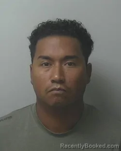 Mugshot of Edwin Eric Garcia booked in Beaufort County, North Carolina on October 2, 2026