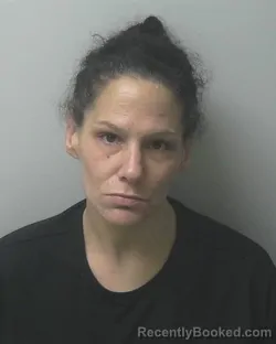 Mugshot of Amy Lauren Lockerman booked in Beaufort County, North Carolina on October 23, 2026