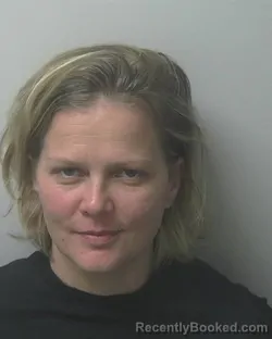 Mugshot of Courtney Jane Johnson booked in Beaufort County, North Carolina on October 6, 2026