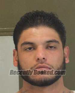 Booking photo from Tehama County, California